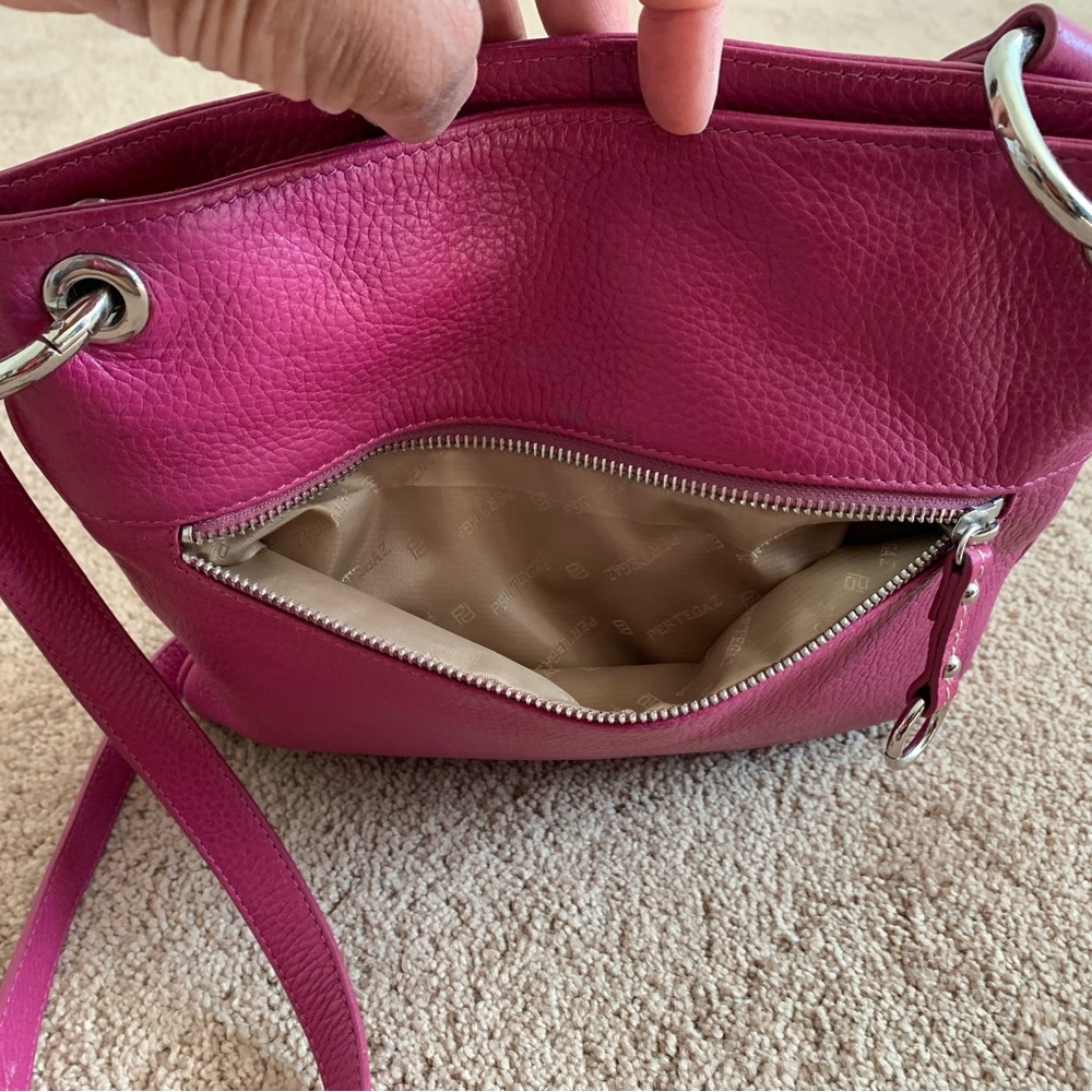 Pertegaz Vintage Leather Crossbody Bag - Made in Spain - Picture 5 of 16